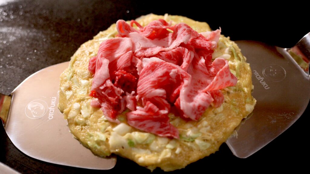 Hida Beef Okonomiyaki